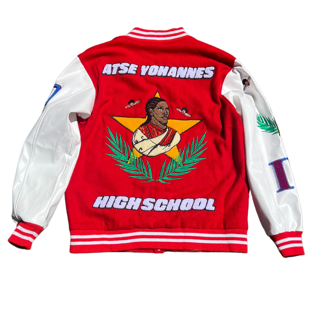 Atse Yohannes High School Letterman Jacket – TYLV CLOTHING